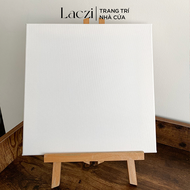Toan Vẽ Tranh Sơn Dầu Vải Canvas Nhập Khẩu Cao Cấp Kèm Móc Và Đinh Treo Laczi - TV01