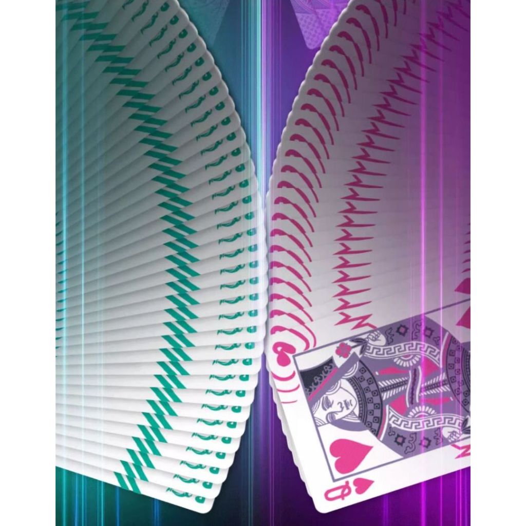 Box set 2 bộ bài tây Poker Tally Ho True Love Heart & Arrow Playing Cards