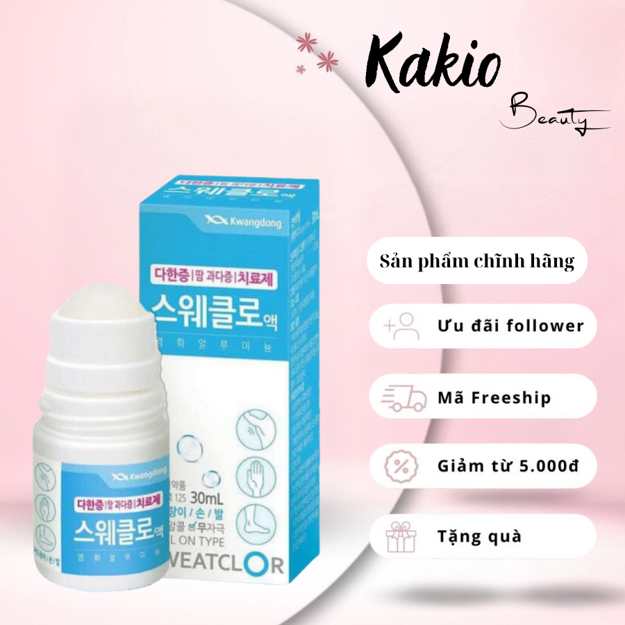 Lăn khử mùi Kwangdong (chính hãng) , Lăn khử mùi cơ thể Kwangdong Hàn Quốc - 30ml