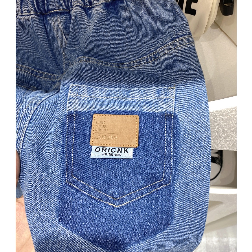 Quần bò cho bé trai Quảng Châu Sukun Quần jeans trẻ em kunkid