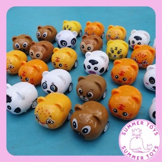 Đồ chơi cho bé xe thú mini chạy cót dễ thương
