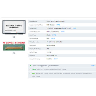 Màn hình laptop asus rog strix g513ih 15.6 fhd 144hz b156han08.4