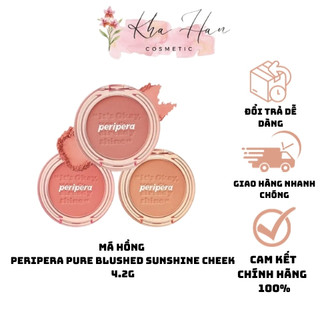 Má Hồng Peripera Pure Blushed Sunshine Cheek 4.2G