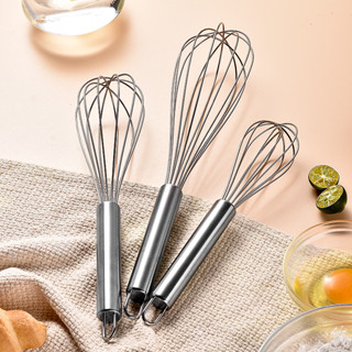 Cây đánh trứng cầm tay , phới tròn đánh trứng, đánh bông kem bơ chất liệu thép không gỉ 88417 Hoangxuanvp88