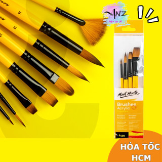 Bộ cọ vẽ màu acrylic Mont Marte/ Mont Marte Gallery series brush set acrylic