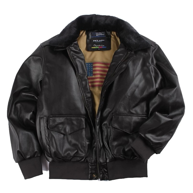 Bomber Jacket Nam Nữ - Áo khoác Da pilot trendy streetwear chính hãng . Form boxy. Chuẩn cao cấp lót lông Chính Hãng