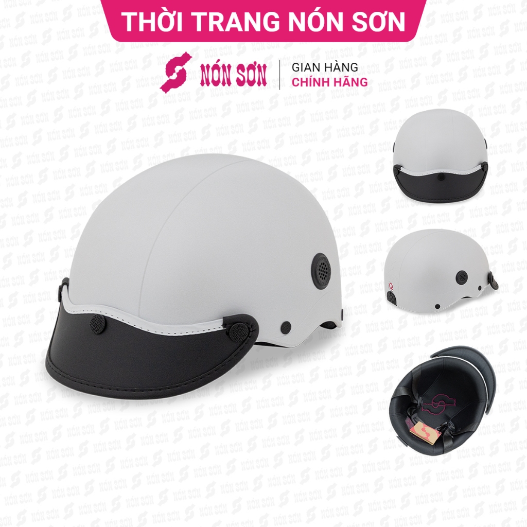 Mũ bảo hiểm lỗ thông gió NÓN SƠN chính hãng TG-XM180