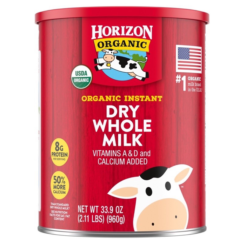 Sữa tươi hữu cơ Horizon Dry Whole Milk