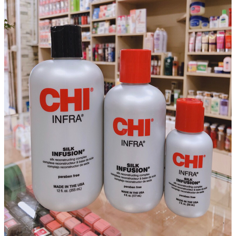 🍒 TINH CHẤT DƯỠNG TÓC CHI SILK INFUSION - VỀ LẠI HÀNG NHA KHÁCH ƠI❣️❣️❣️