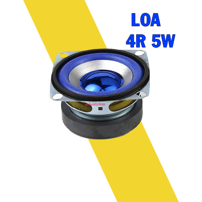 Loa 5W - Loa toàn dải 4R 5W 52mm có vàng bắt vít chất lượng cao
