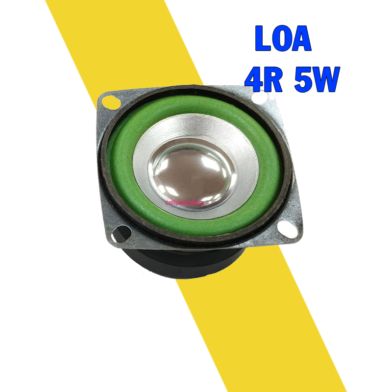 Loa 5W - Loa toàn dải 4R 5W 52mm có vàng bắt vít chất lượng cao