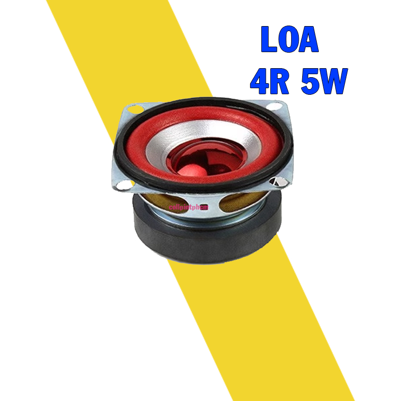 Loa 5W - Loa toàn dải 4R 5W 52mm có vàng bắt vít chất lượng cao