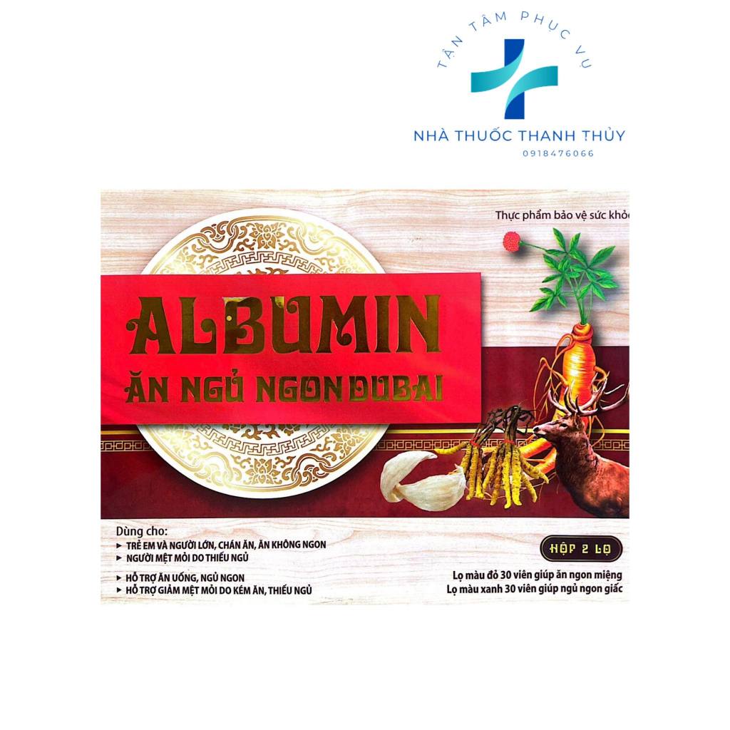 Hỗ Trợ Ăn Ngủ Ngon Albumin