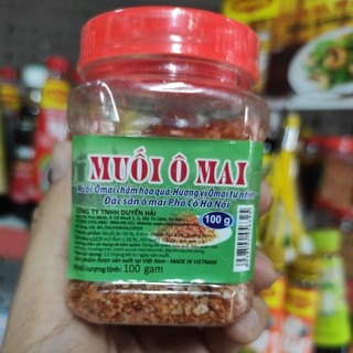 Muối ô mai hiệu Duyến Hải hộp 100g