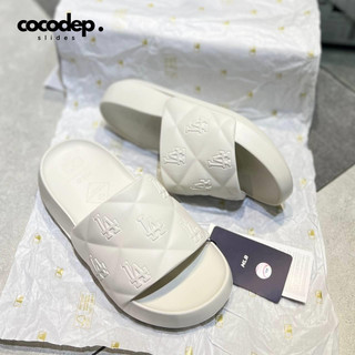 "Chính Hãng" Dép MLB LA - Dép Chunky Bouncer Slide Unisex nam nữ bản cao cấp, Dép đúc LA hottrend hàn quốc