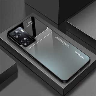 Ốp Lưng OPPO A36, A76, A96, A57(2022), A77S Mặt lưng kính, chống sốc, thiết kế riêng
