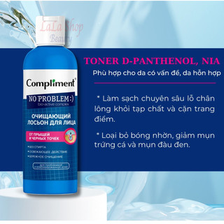 Toner Compliment No Problem BHA và Tràm trà 200ml