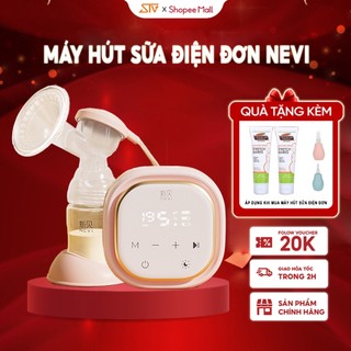 Máy Hút Sữa Điện Đơn Nevi NCVI Chính Hãng Lực Hút Mạnh Tiệt Trùng Đảm Bảo An Toàn, Kích Sữa Về Nhanh Chống Chảy Ngược