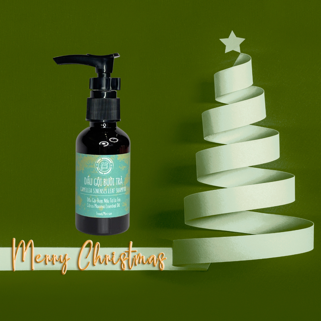 Dầu Gội Bưởi Trà CAMELLIA SINENSIS LEAF SHAMPOO handmade by GUBY HOMEMADE