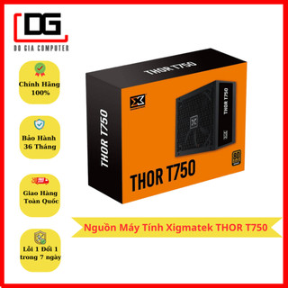 Nguồn máy tính xigmatek thor t750 v2/ t750m v2/ t850 chuẩn 80 plus đồng, hàng chính hãng mai hoàng - bh 36 tháng