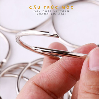 Còng Rời Kim Loại – 3 Lỗ & 1 Lỗ – Phụ Kiện Sổ Còng Binder