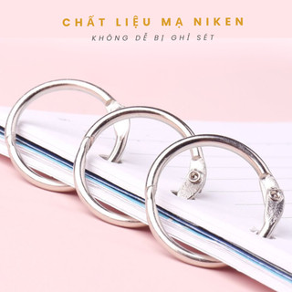 Còng Rời Kim Loại – 3 Lỗ & 1 Lỗ – Phụ Kiện Sổ Còng Binder