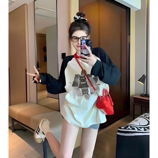 ÁO THUN TAY DÀI RAGLAN (HÌNH MÈO)