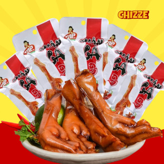 Chân Gà T.A.P Food 50g Siêu To Dai Giòn Thơm Cay Vị Tứ Xuyên, Chizze