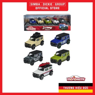 Bộ 5 Đồ Chơi Xe Mô Hình MAJORETTE Suzuki Jimny 5 Pieces Giftpack 212053177 - Simba Toys Vietnam