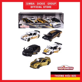 Bộ 5 đồ chơi xe mô hình majorette limited edition 9, 5 pieces giftpack 212054031 - simba toys vietnam