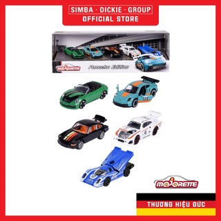 Bộ 5 đồ chơi xe mô hình majorette porsche 5 pieces giftpack 212053172 - simba toys vietnam