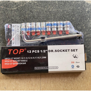 Bộ khẩu 1/2 -10 chi tiết tay l top