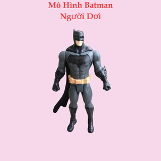 Mô Hình Người Dơi Mô Hình Batman Nhựa Đặc Cao 30cm Loại Lớn Có Đèn Led Đỏ Và Phát Nhạc Cho Bé Đam Mê Sưu Tập