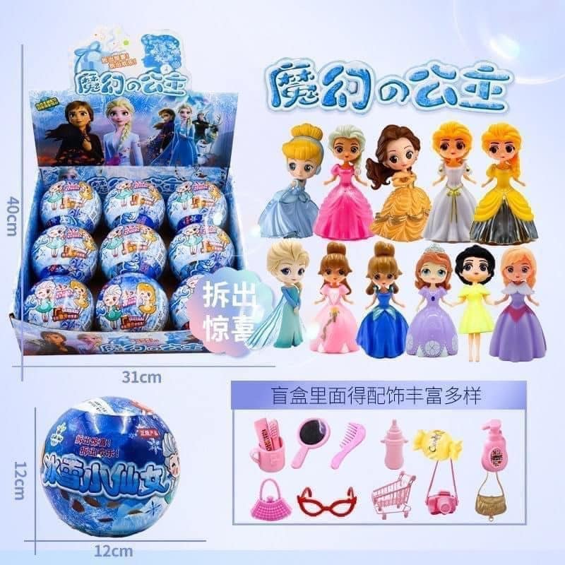HỘP 9 QUẢ TRỨNG ELSA CHO BÉ