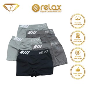  quần lót TK014 nam relax underwear cotton siêu xin cao cấp chính hãng quần sịp nam rltk14 quần dệt đùi kim 