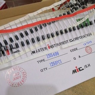 10 chiếc Diode Đi-ốt 1N5408 chân cắm 3A/1000V