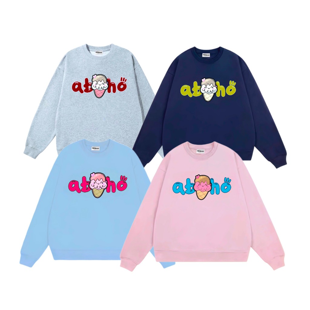 AB HOUSE - Áo sweater form rộng COOL nam nữ