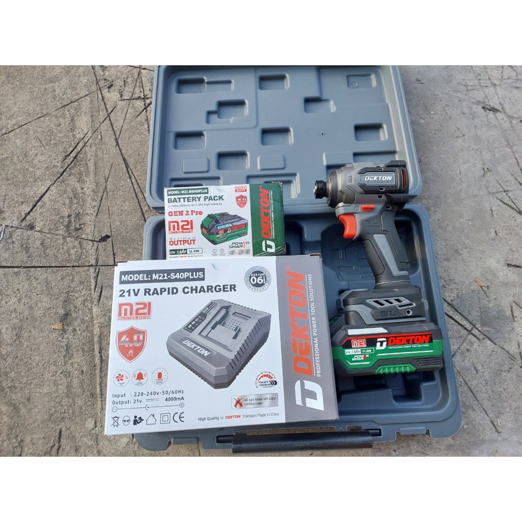 Máy chuyên vít dekton M21-CV250NCP  - Hàng chính hãng