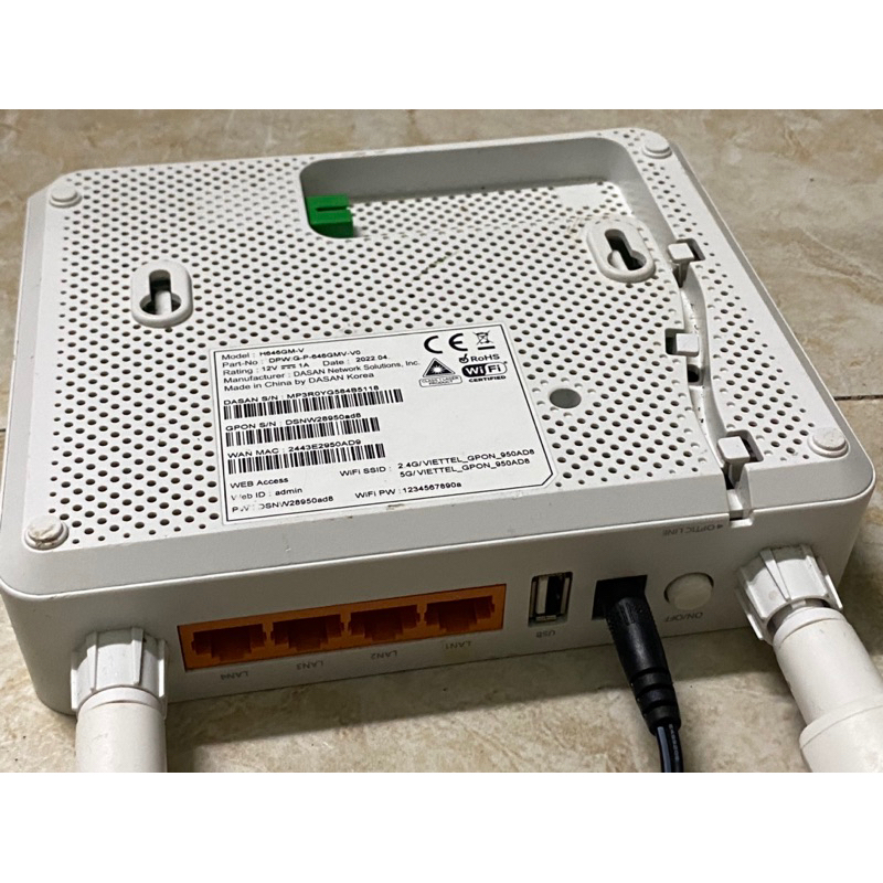 Modem quang Dasan H646GM-V 2 băng tần