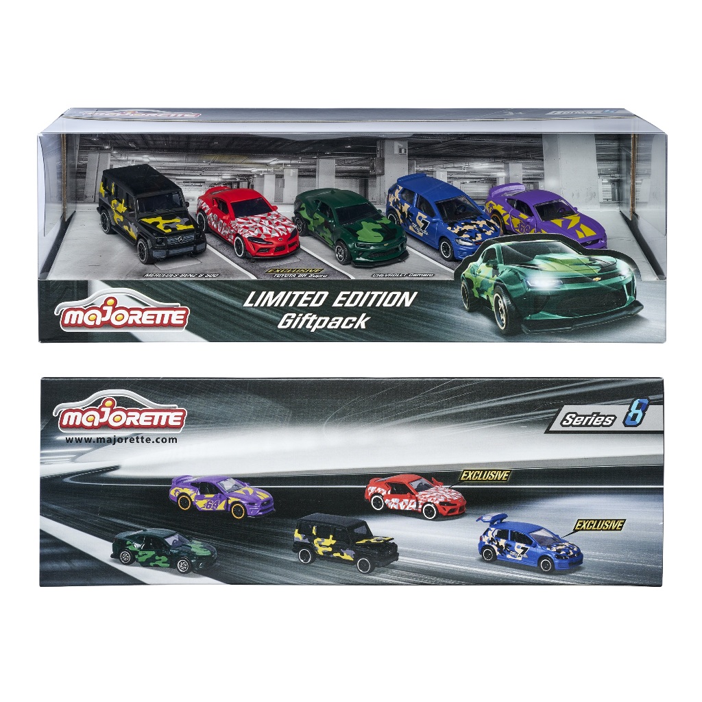Bộ 5 Xe Mô Hình MAJORETTE Limited Edition 8, 5 Pieces Giftpack 212054028 - Simba Toys Vietnam