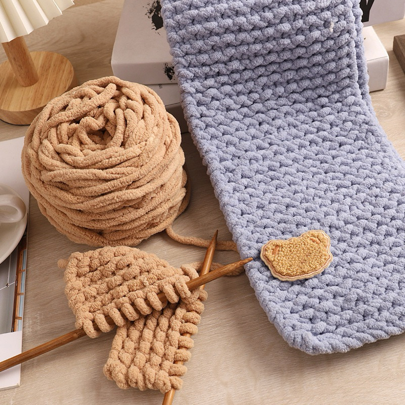 LEN NHUNG ĐŨA/LEN BÔNG SỮA CUỘN 100G