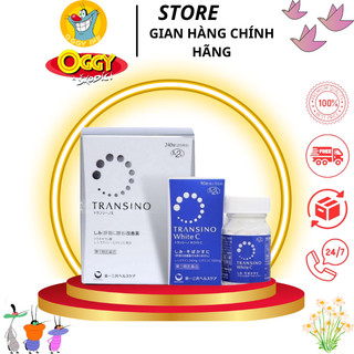 Viên uống trắng da transino white c clear 120v nhật bản trắng da, mờ nám, tàn nhang