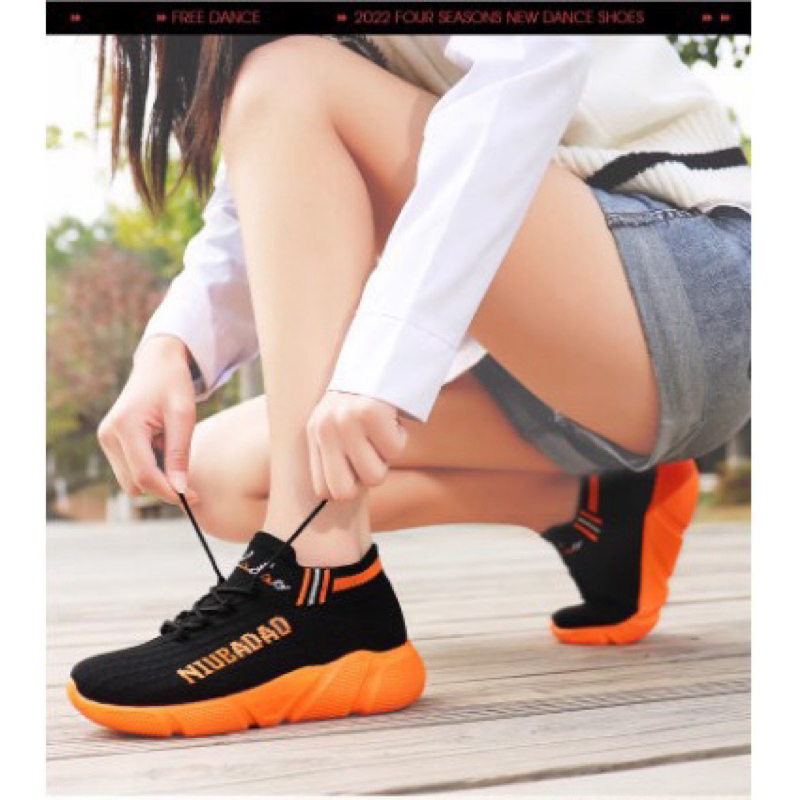 Giầy thể thao 💃 niubadao G22002.1, erobic, dance, đi bộ, thể dục, chạy, nhẩy...  êm đẹp nhẹ nhàng tự tin tỏa sáng ❤️