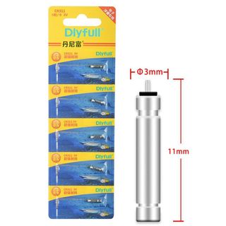 Pin Dlyful CR316 dùng phao câu đài, đèn led câu lục