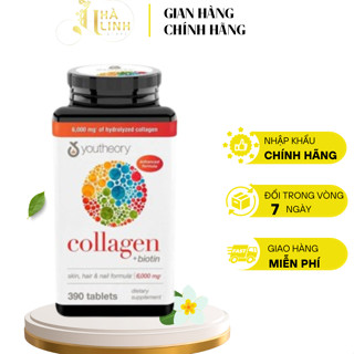 Viên uống collagen type 1 2 & 3 youtheory Healthy Care dành cho nữ 390 viên /290 viên/160 viên