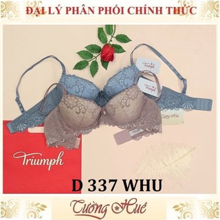 Áo lót nữ triumph d 337 whu có gọng ren nâng mút dầy 5cm.