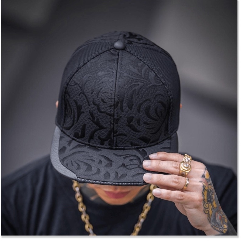 Nón kết, mũ lưỡi trai HIPHOP SNAPBACK vải KAKI nhập khẩu thời trang