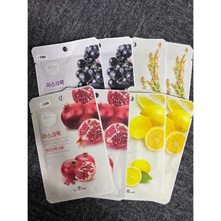 Sn0816 - combo 10 miếng mặt nạ ngẫu nhiên olive farm hàn quốc