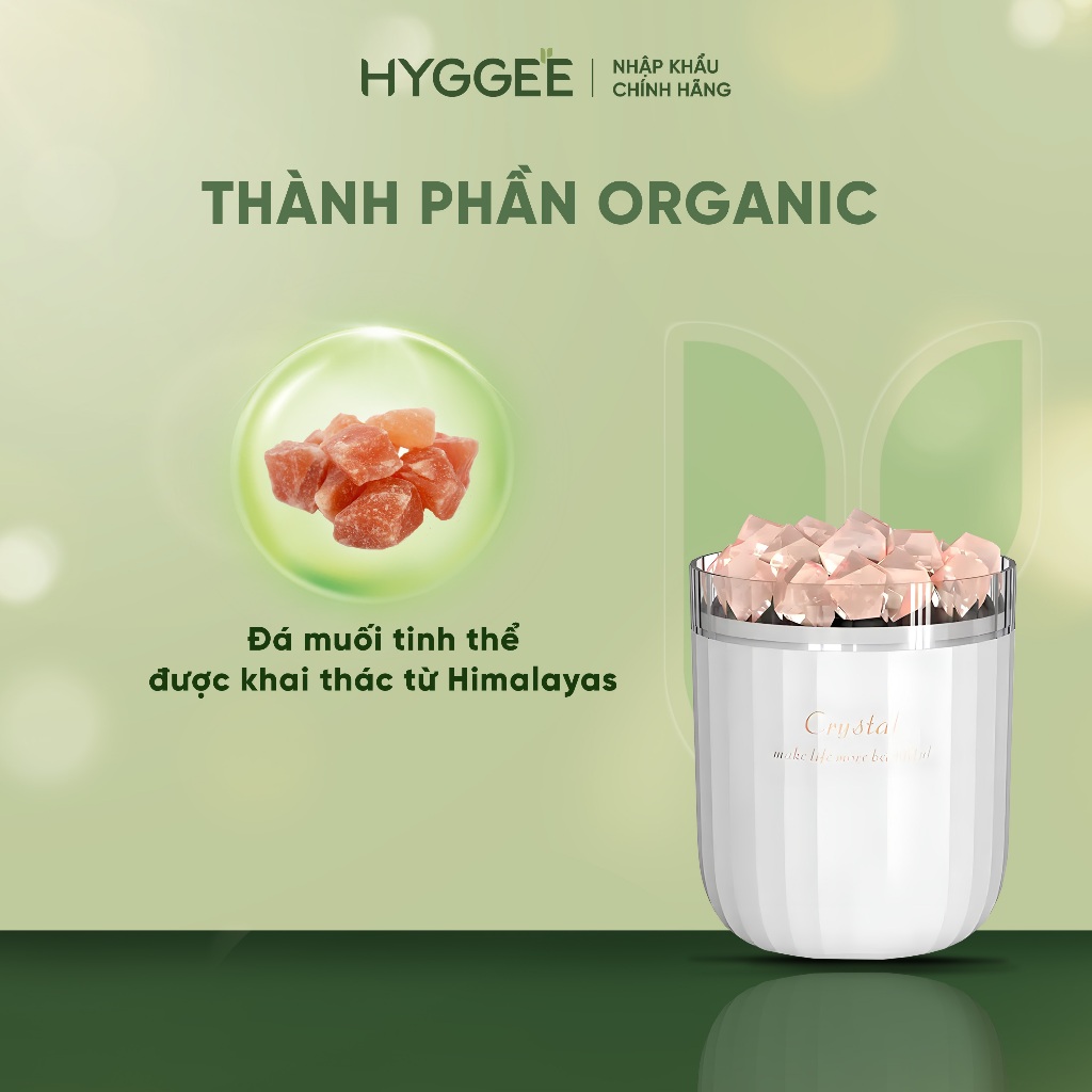 Máy Tạo Độ Ẩm Khuếch Tán Tinh Dầu Có Đèn LED và Muối Himalaya Thoáng Mát Sương Tạo Độ Ẩm
