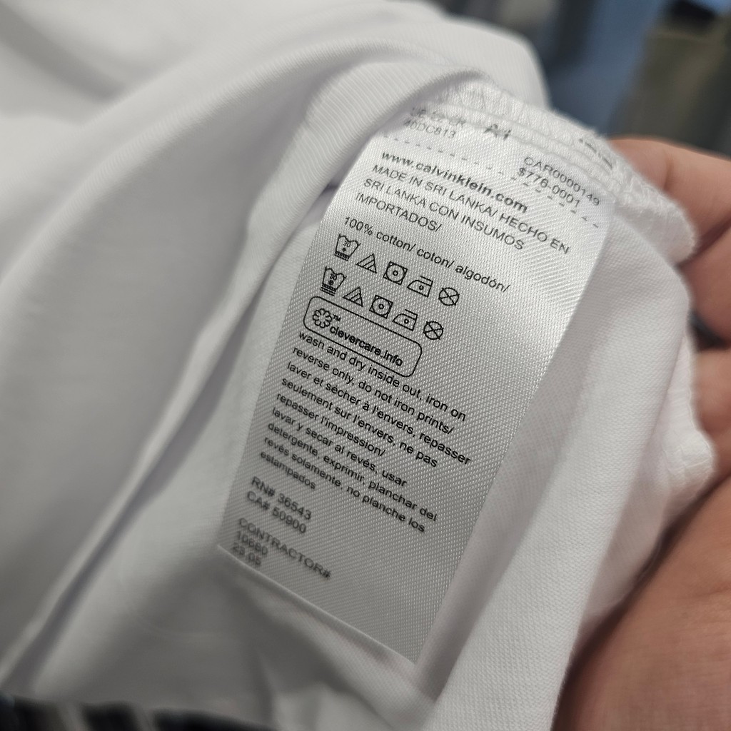 Chính hãng Áo thun CK - Cal.vin Kle.in Oversized Monogram T-shirt - authentic 100%